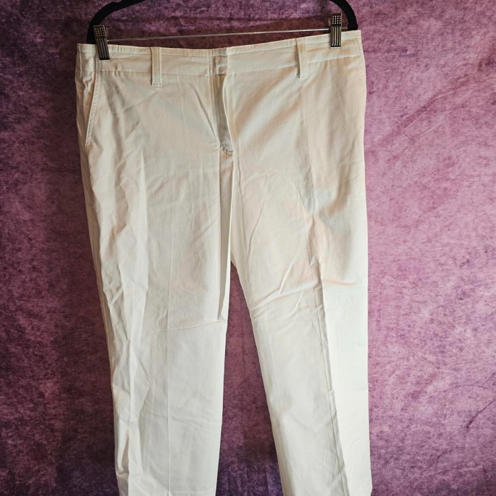 White Dress Capri